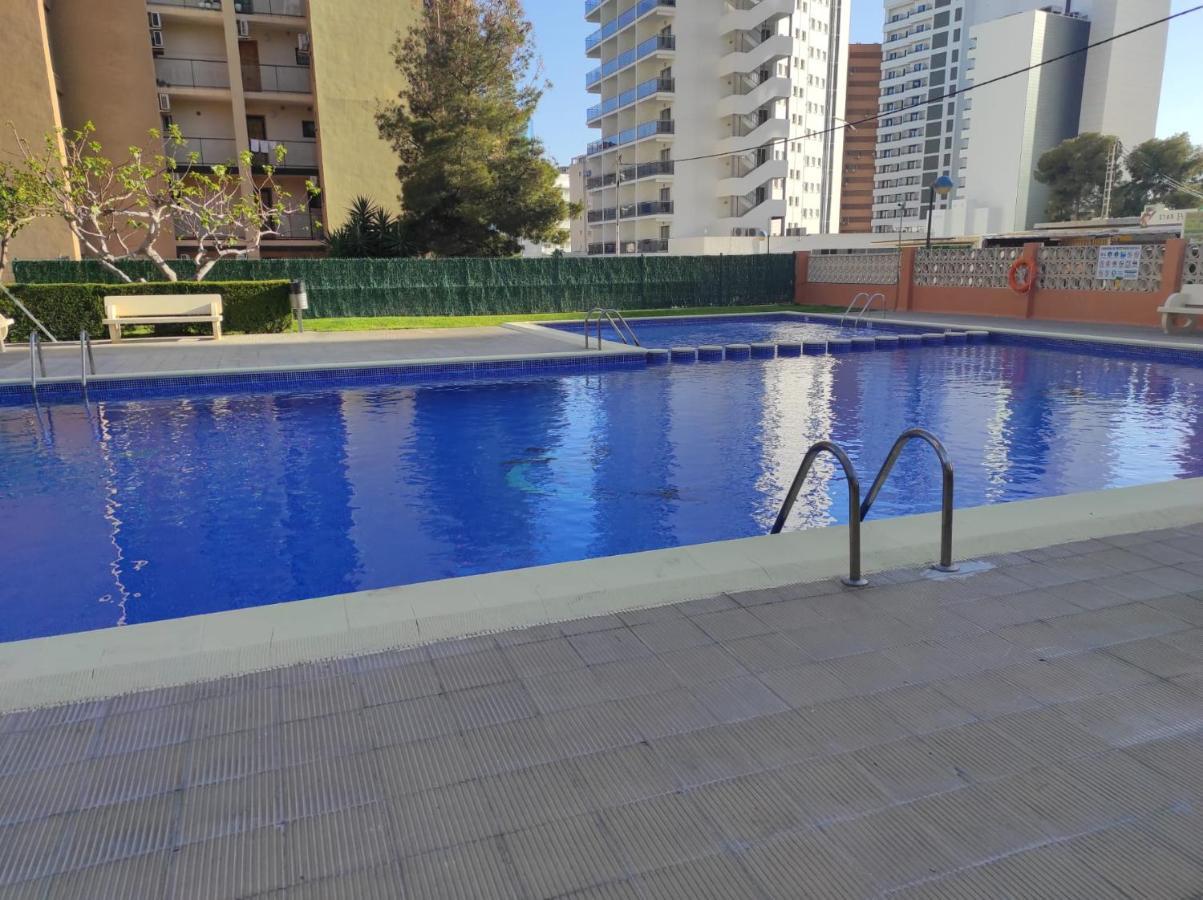 Estudio Reformado Y Centrico Con Piscina Y Wifi Acepta Mascotas Бенидорм Экстерьер фото